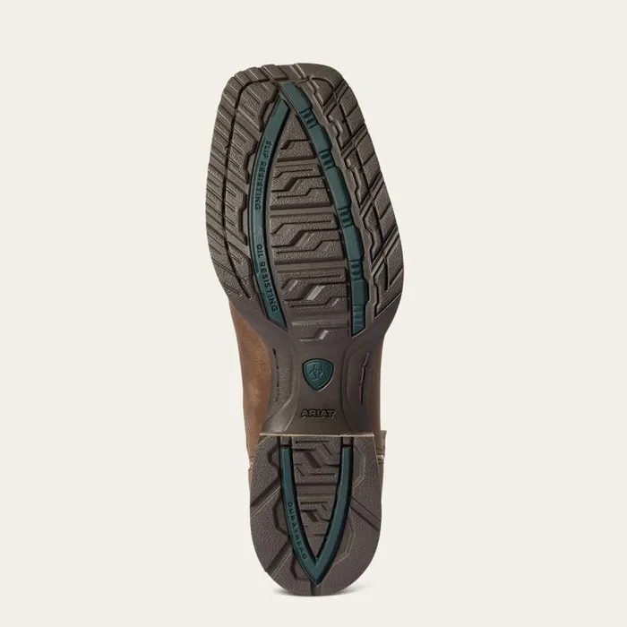 Men Western Boots Ariat Hybrid VentTEK Western Boot Distressed Brown Men Western Boots Ariat Hybrid VentTEK Western Boot Distressed Brown