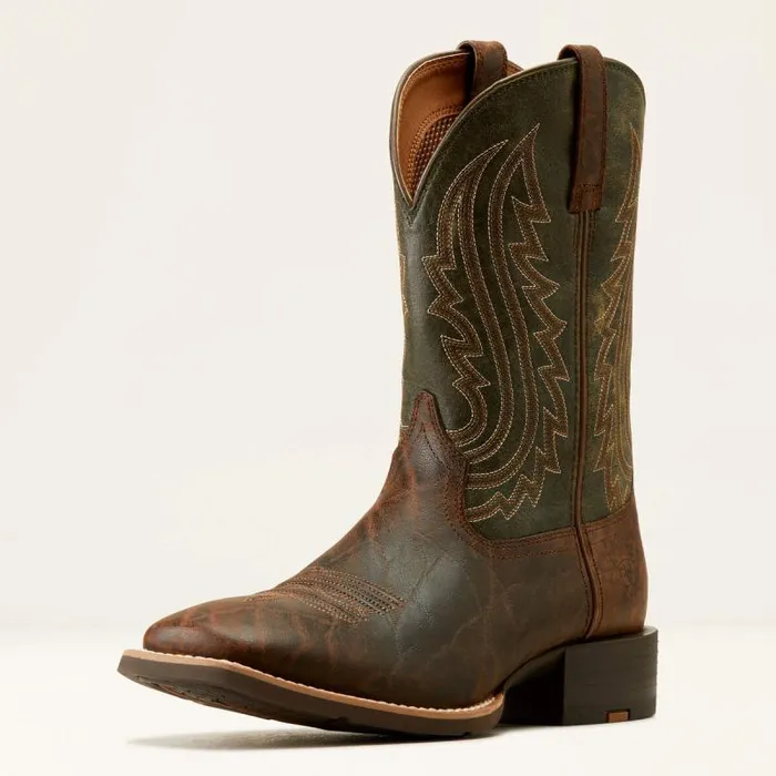 Men Western Boots Ariat Sport Big Country Cowboy Boot Mahogany Elephant Printforest Green Men Western Boots Ariat Sport Big Country Cowboy Boot Mahogany Elephant Printforest Green
