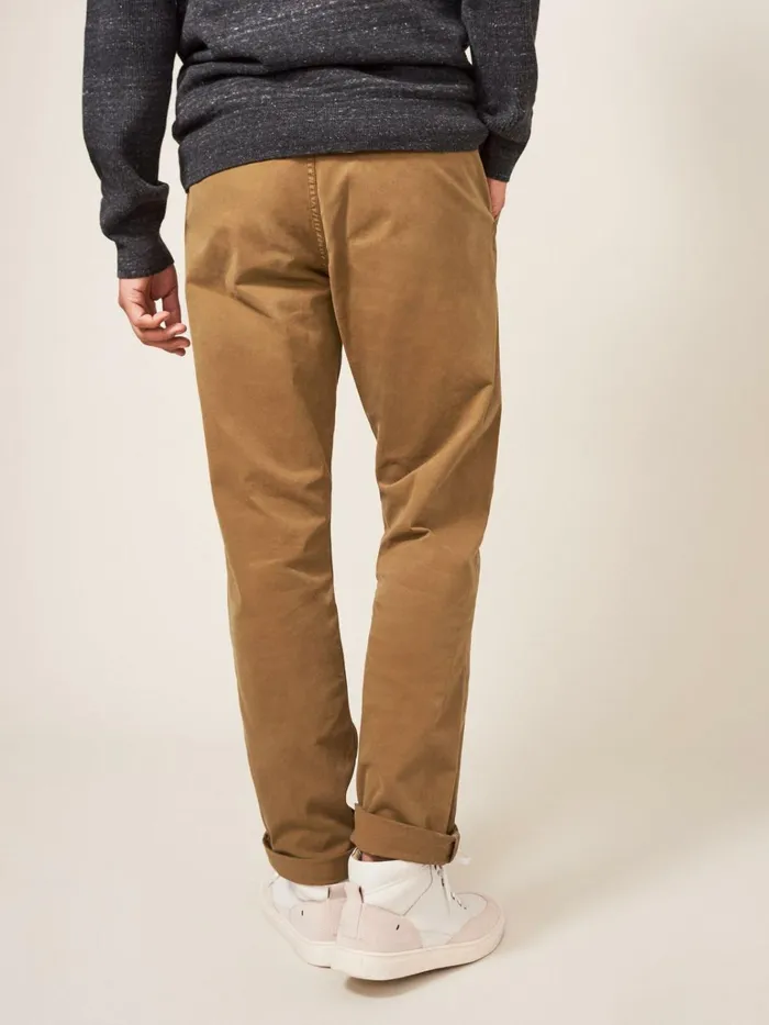 Men White Stuff Chinos Sutton Organic Chino Trouser Mid Brown Men White Stuff Chinos Sutton Organic Chino Trouser Mid Brown