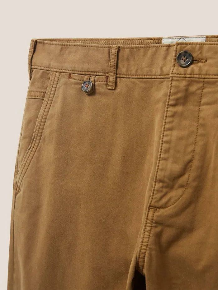 Men White Stuff Chinos Sutton Organic Chino Trouser Mid Brown Men White Stuff Chinos Sutton Organic Chino Trouser Mid Brown