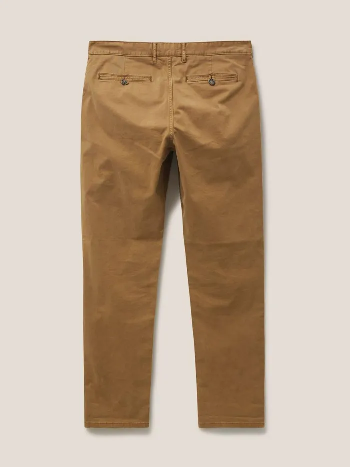 Men White Stuff Chinos Sutton Organic Chino Trouser Mid Brown Men White Stuff Chinos Sutton Organic Chino Trouser Mid Brown