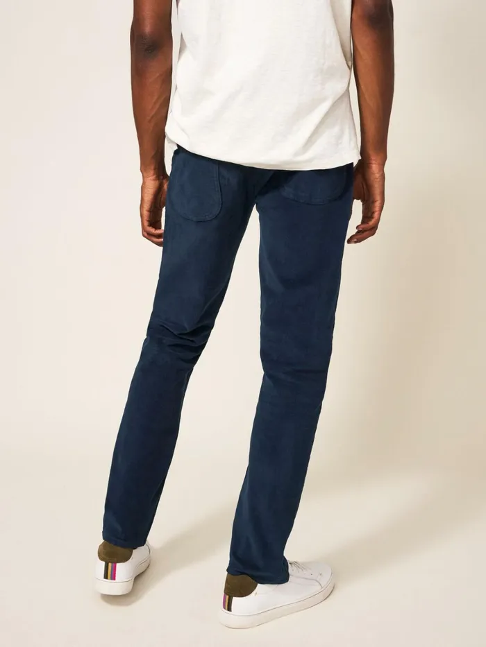 Men White Stuff Trousers Crosby Cord Trouser Dark Navy Men White Stuff Trousers Crosby Cord Trouser Dark Navy