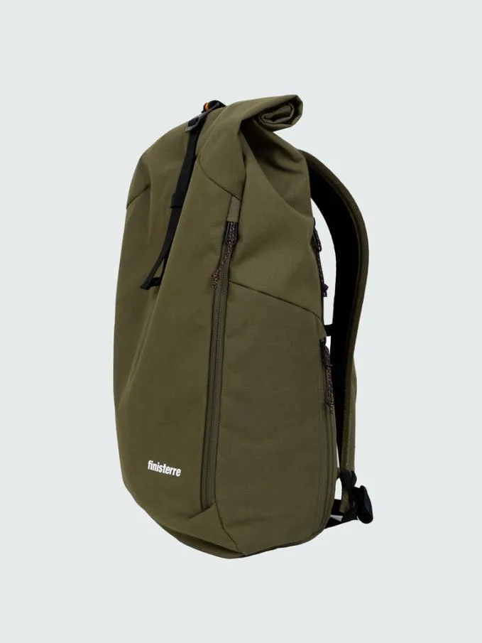 MenWomen Nautilus 23L Backpack Dark Olive Finisterre Bags