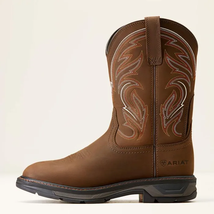 Men Work Boots Ariat WorkHog XT Work Boot Distressed Brown Men Work Boots Ariat WorkHog XT Work Boot Distressed Brown