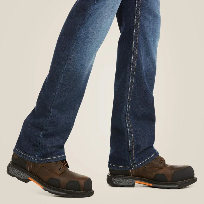 Men Workwear Ariat FR M5 Straight DuraStretch Truckee Stackable Straight Leg Jean Ryley