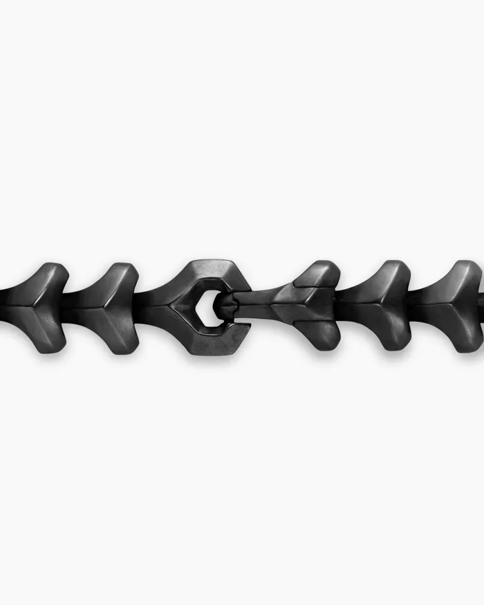 Mens Armory Necklace In Black Titanium 95mm Men David Yurman Chains Mens Armory Necklace In Black Titanium 95mm Men David Yurman Chains