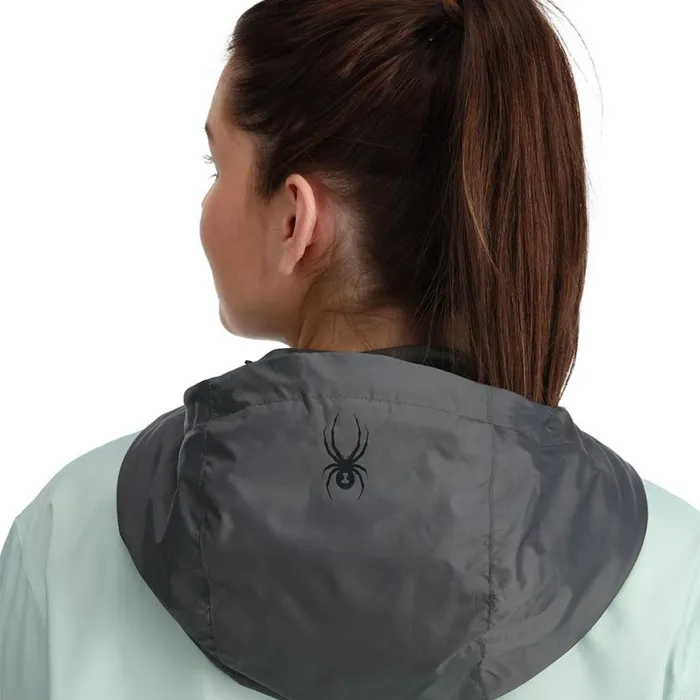Mens Belford Windbreaker Wintergreen Spyder Shell