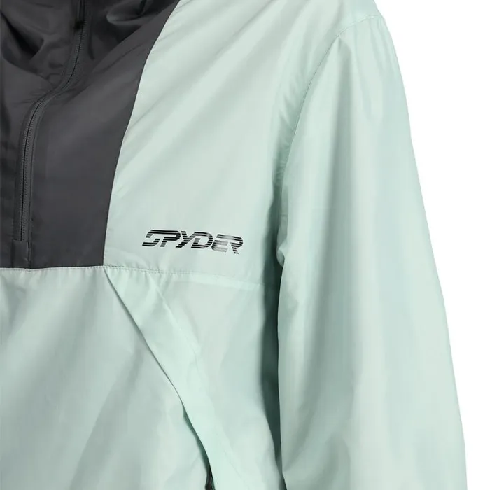 Mens Belford Windbreaker Wintergreen Spyder Shell