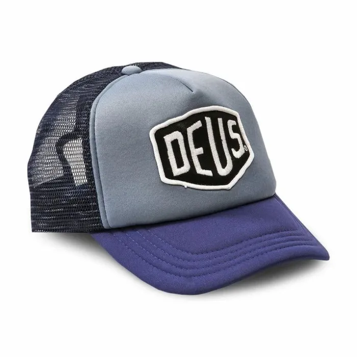 Mens Deus Ex Machina Classics Baylands Trucker Hat 8211 BlueNavy BlueNavy Mens Deus Ex Machina Classics Baylands Trucker Hat 8211 BlueNavy BlueNavy