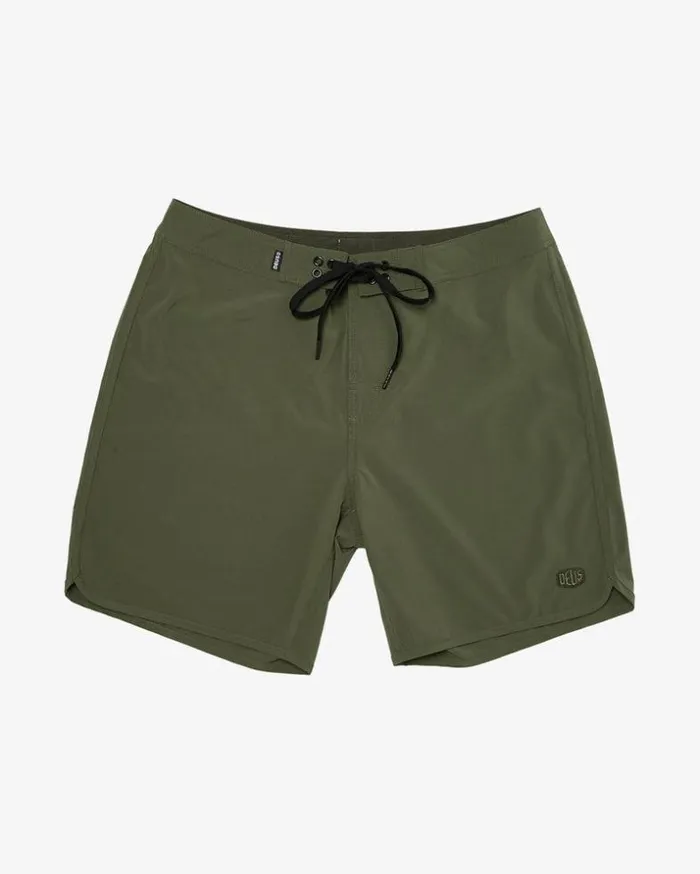 Mens Deus Ex Machina Classics Elite Boardshort 20 8211 Clover Green Clover Green Mens Deus Ex Machina Classics Elite Boardshort 20 8211 Clover Green Clover Green