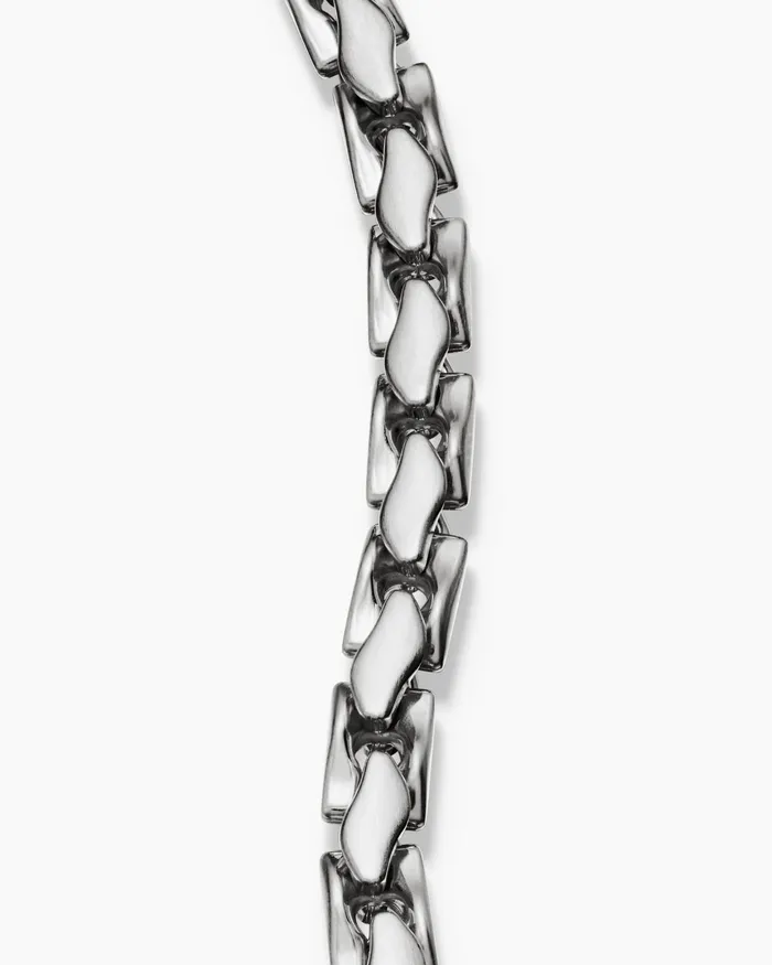 Mens Fluted Chain Bracelet In Sterling Silver 5mm Men David Yurman Chain Mens Fluted Chain Bracelet In Sterling Silver 5mm Men David Yurman Chain