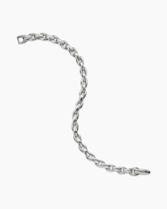 Mens Streamline Elongated Chain Bracelet In Sterling Silver 6mm Men David Yurman Chain Mens Streamline Elongated Chain Bracelet In Sterling Silver 6mm Men David Yurman Chain