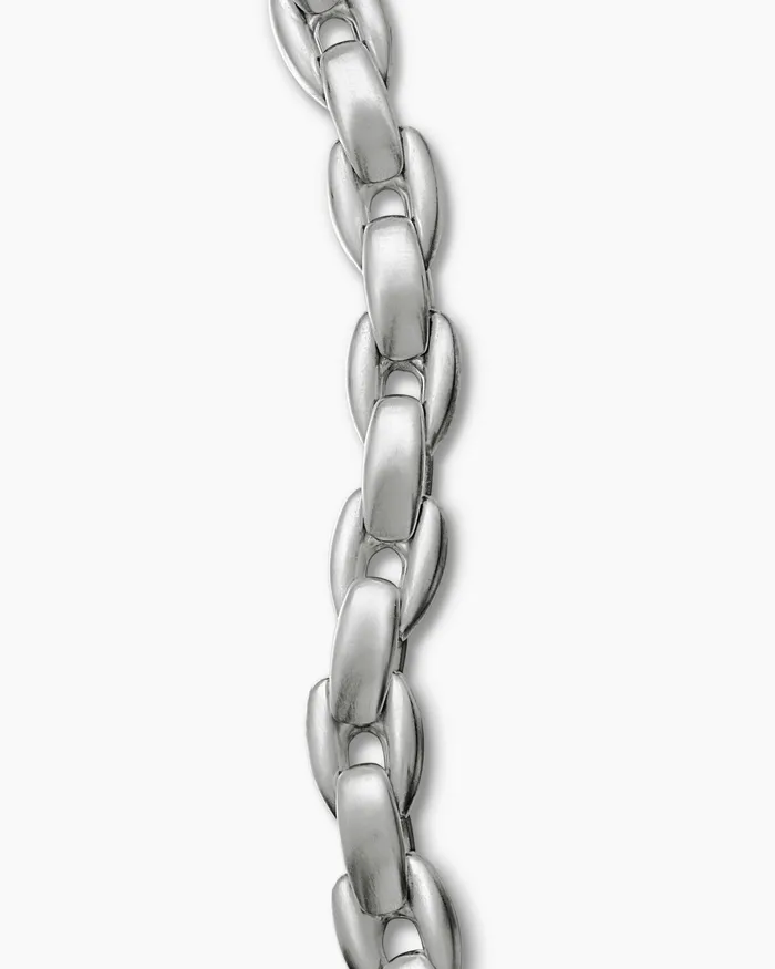 Mens Streamline Elongated Chain Bracelet In Sterling Silver 6mm Men David Yurman Chain Mens Streamline Elongated Chain Bracelet In Sterling Silver 6mm Men David Yurman Chain