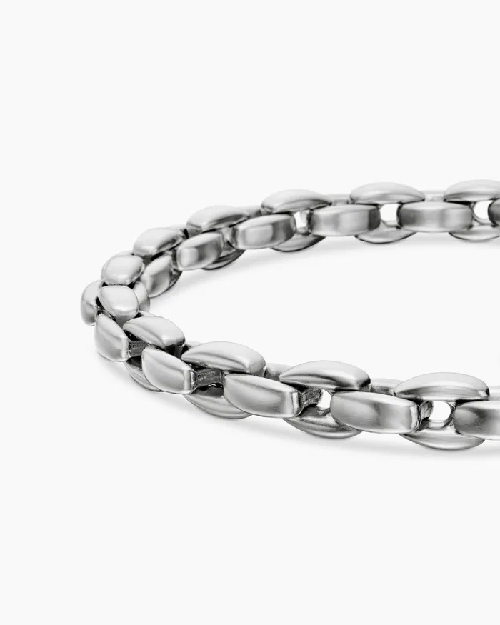 Mens Streamline Elongated Chain Bracelet In Sterling Silver 6mm Men David Yurman Chain Mens Streamline Elongated Chain Bracelet In Sterling Silver 6mm Men David Yurman Chain