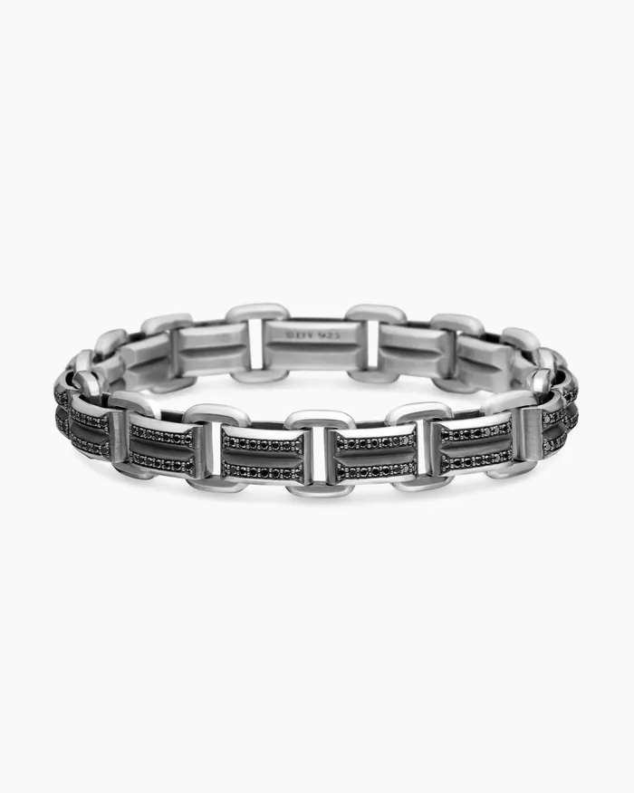 Mens Streamline Link Bracelet In Sterling Silver 75mm Men David Yurman Chain