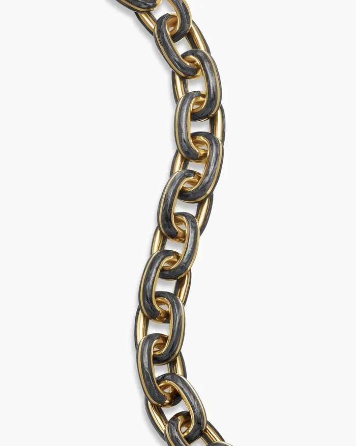 Mens Streamline Oval Link Bracelet In 18K Yellow Gold 11mm Men David Yurman Chain Mens Streamline Oval Link Bracelet In 18K Yellow Gold 11mm Men David Yurman Chain
