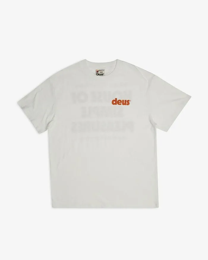 MensWomens Deus Ex Machina Tees Base Tee 8211 Vintage White Vintage White MensWomens Deus Ex Machina Tees Base Tee 8211 Vintage White Vintage White
