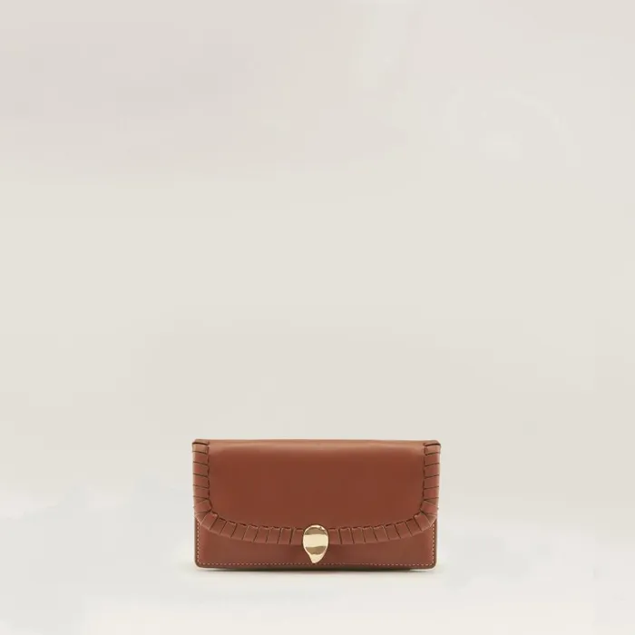Mini Bags Bags Helen Kaminski Blisse Wallet Clutch Cuoio