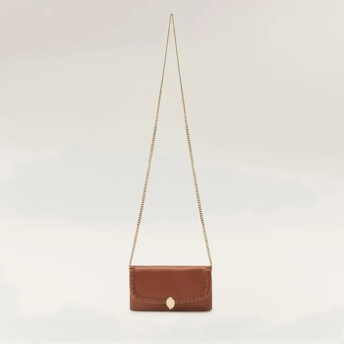 Mini Bags Bags Helen Kaminski Blisse Wallet Clutch Cuoio