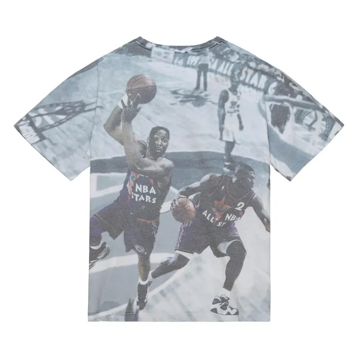 Mitchell and Ness Above The Rim Sublimated SS Tee Charlotte Hornets Men TShirts and Tops Mitchell and Ness Above The Rim Sublimated SS Tee Charlotte Hornets Men TShirts and Tops