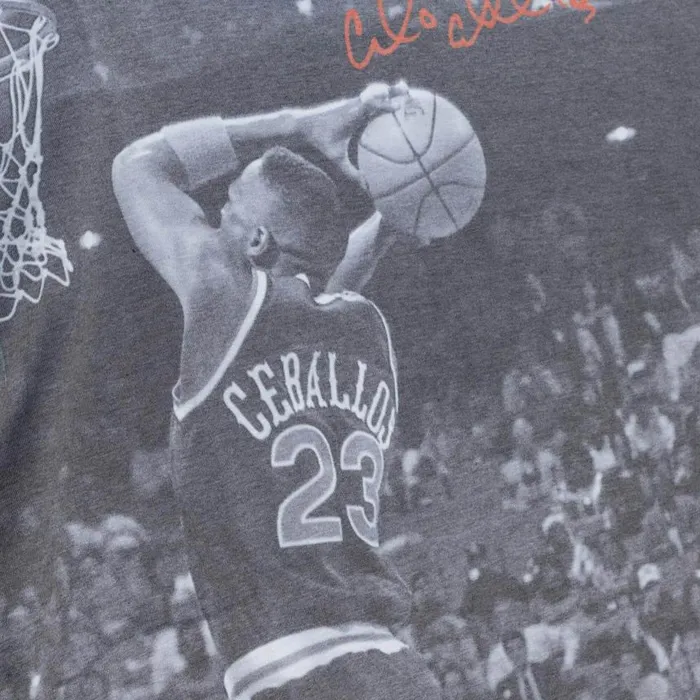 Mitchell and Ness Above The Rim Sublimated SS Tee Phoenix Suns Cedric Ceballos Men TShirts and Tops Mitchell and Ness Above The Rim Sublimated SS Tee Phoenix Suns Cedric Ceballos Men TShirts and Tops