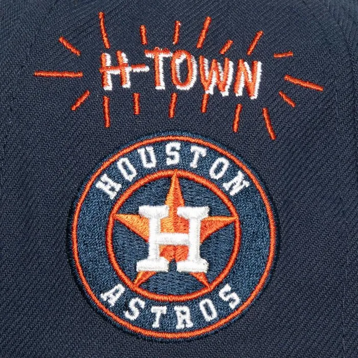 Mitchell and Ness All Out Snapback Houston Astros Men Hats and Headwear Mitchell and Ness All Out Snapback Houston Astros Men Hats and Headwear