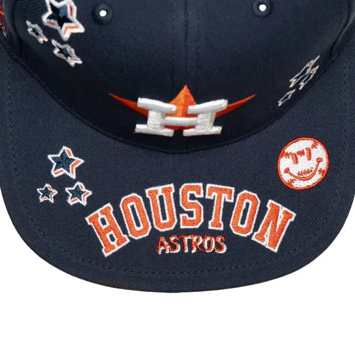 Mitchell and Ness All Out Snapback Houston Astros Men Hats and Headwear Mitchell and Ness All Out Snapback Houston Astros Men Hats and Headwear
