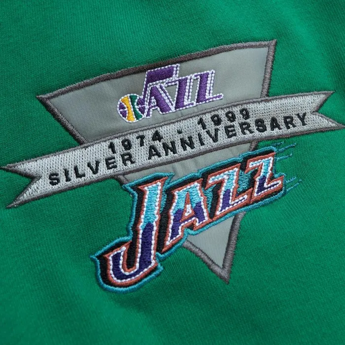Mitchell and Ness All Over Crew 30 Utah Jazz Men Hoodies and Sweatshirts Mitchell and Ness All Over Crew 30 Utah Jazz Men Hoodies and Sweatshirts
