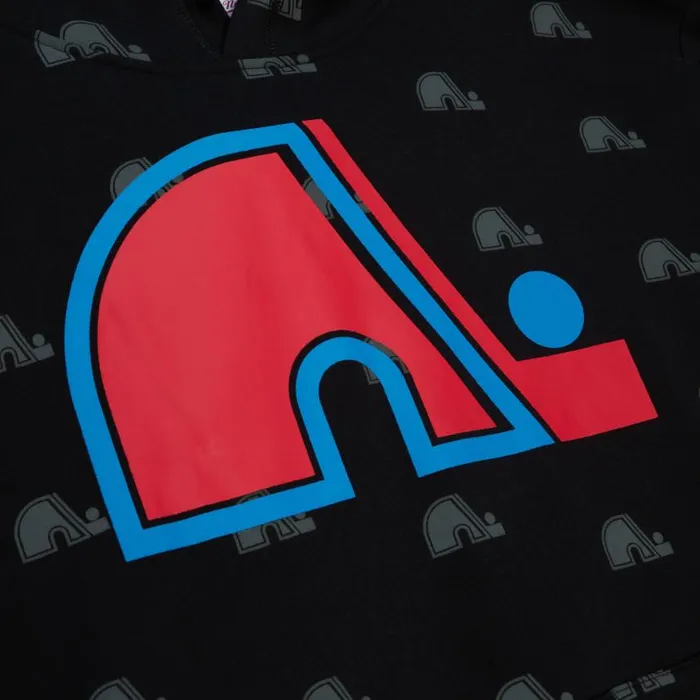 Mitchell and Ness AOP Fleece Hoodie Quebec Nordiques Men Hoodies and Sweatshirts Mitchell and Ness AOP Fleece Hoodie Quebec Nordiques Men Hoodies and Sweatshirts