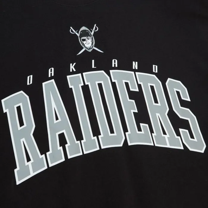 Mitchell and Ness Arch Tee Oakland Raiders Men TShirts and Tops Mitchell and Ness Arch Tee Oakland Raiders Men TShirts and Tops