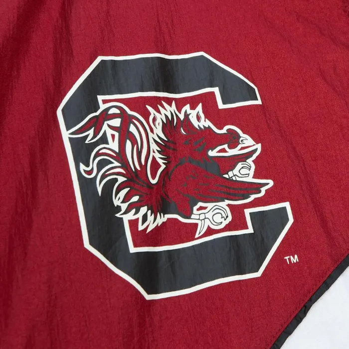 Mitchell and Ness Arched Retro Lined Windbreaker University Of South Carolina Men Jackets and Outerwear Mitchell and Ness Arched Retro Lined Windbreaker University Of South Carolina Men Jackets and Outerwear