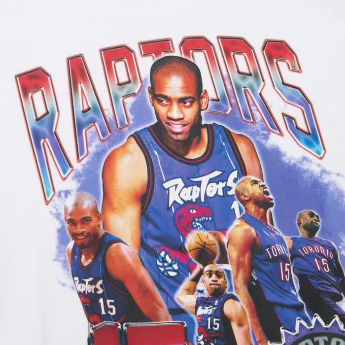 Mitchell and Ness Bling SS Tee 20 HWC Toronto Raptors Vince Carter Men TShirts and Tops Mitchell and Ness Bling SS Tee 20 HWC Toronto Raptors Vince Carter Men TShirts and Tops