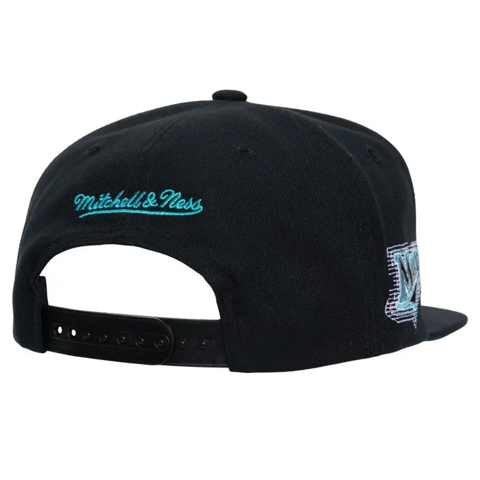 Mitchell and Ness Blurred Vision Snapback Coop Florida Marlins Men Hats and Headwear Mitchell and Ness Blurred Vision Snapback Coop Florida Marlins Men Hats and Headwear