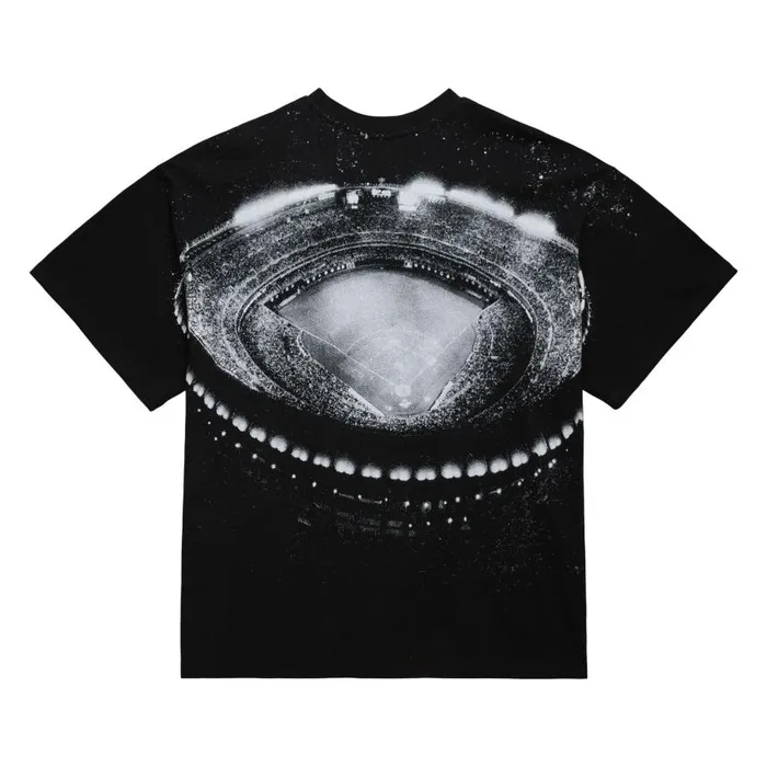 Mitchell and Ness Branded MandN Arena Premium Baseball Tee Men TShirts and Tops Mitchell and Ness Branded MandN Arena Premium Baseball Tee Men TShirts and Tops