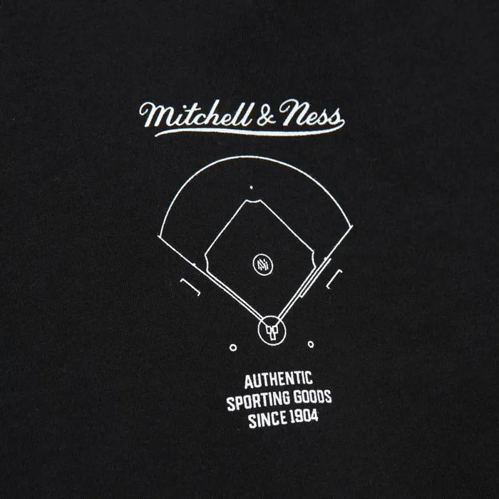 Mitchell and Ness Branded MandN Arena Premium Baseball Tee Men TShirts and Tops Mitchell and Ness Branded MandN Arena Premium Baseball Tee Men TShirts and Tops