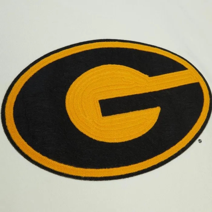 Mitchell and Ness Chainstitch Heavyweight Hoodie Current Grambling State University Men Hoodies and Sweatshirts