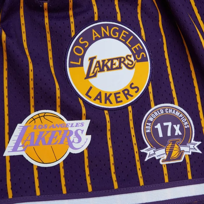 Mitchell and Ness City Collection Mesh Shorts Los Angeles Lakers Men Shorts Mitchell and Ness City Collection Mesh Shorts Los Angeles Lakers Men Shorts