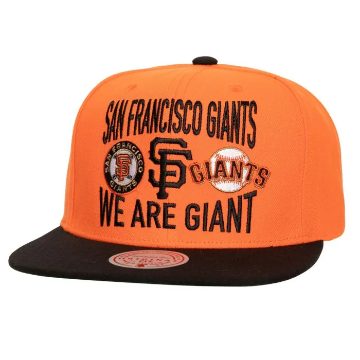 Mitchell and Ness City Love Snapback San Francisco Giants Men Hats and Headwear Mitchell and Ness City Love Snapback San Francisco Giants Men Hats and Headwear