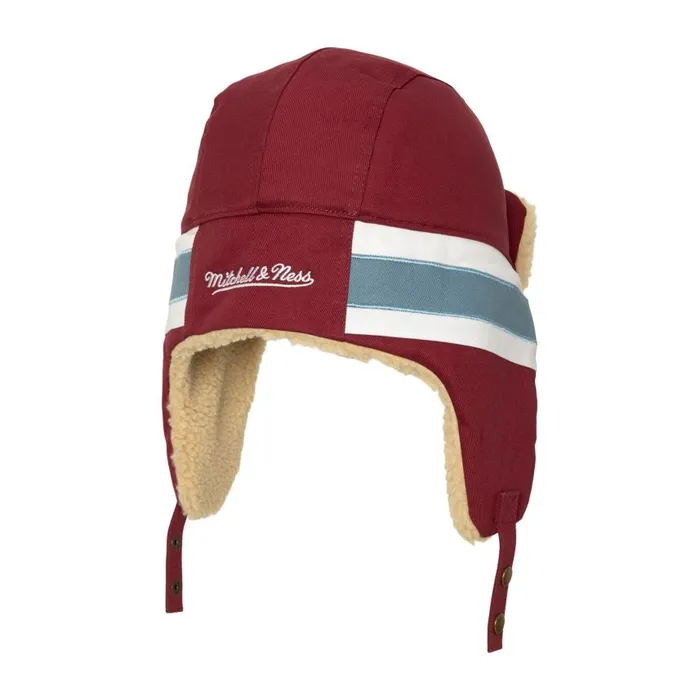 Mitchell and Ness Cold Break Trapper Colorado Avalanche Men Hats and Headwear Mitchell and Ness Cold Break Trapper Colorado Avalanche Men Hats and Headwear