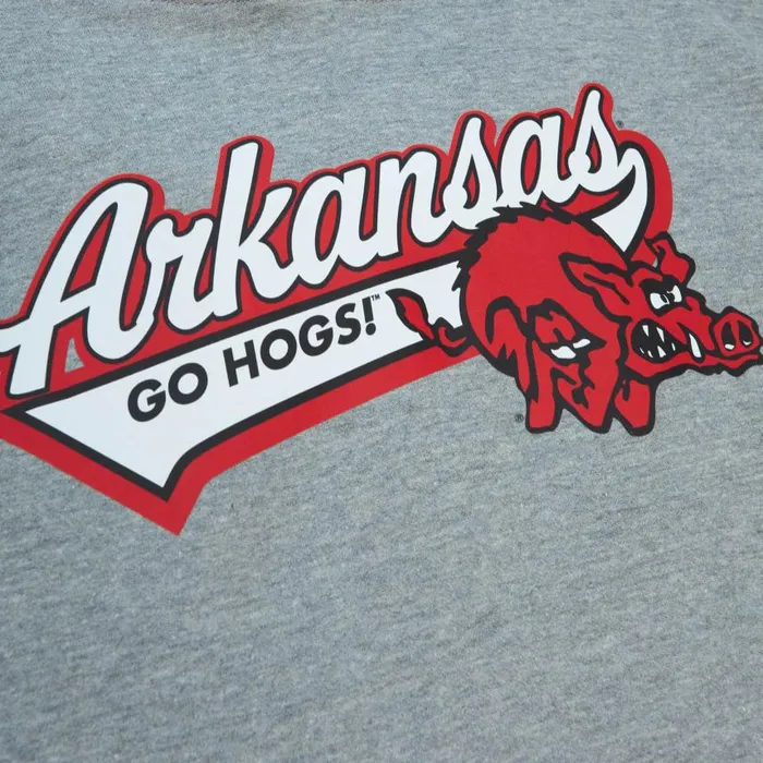 Mitchell and Ness College Tailsweep Pullover University Of Arkansas Men Hoodies and Sweatshirts Mitchell and Ness College Tailsweep Pullover University Of Arkansas Men Hoodies and Sweatshirts