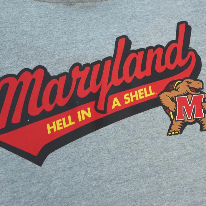 Mitchell and Ness College Tailsweep Pullover University Of Maryland Men Hoodies and Sweatshirts Mitchell and Ness College Tailsweep Pullover University Of Maryland Men Hoodies and Sweatshirts