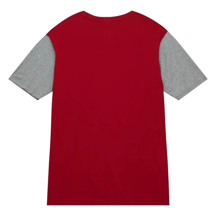 Mitchell and Ness Color Blocked SS Tee Texas Rangers Men TShirts and Tops Mitchell and Ness Color Blocked SS Tee Texas Rangers Men TShirts and Tops
