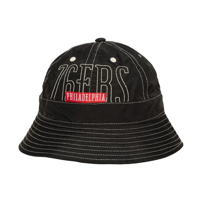 Mitchell and Ness Contrast 6 Bucket HWC Philadelphia 76ers Men Hats and Headwear Mitchell and Ness Contrast 6 Bucket HWC Philadelphia 76ers Men Hats and Headwear