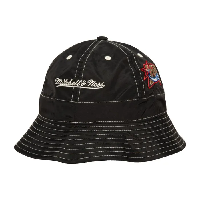 Mitchell and Ness Contrast 6 Bucket HWC Philadelphia 76ers Men Hats and Headwear Mitchell and Ness Contrast 6 Bucket HWC Philadelphia 76ers Men Hats and Headwear
