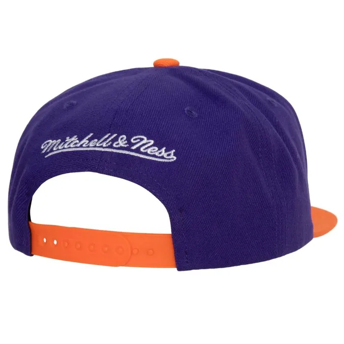 Mitchell and Ness Cross Check Snapback HWC Phoenix Suns Men Hats and Headwear Mitchell and Ness Cross Check Snapback HWC Phoenix Suns Men Hats and Headwear