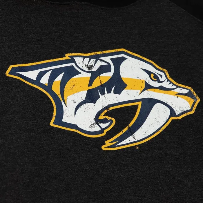 Mitchell and Ness Distressed Logo Hoody Nashville Predators Men Hoodies and Sweatshirts Mitchell and Ness Distressed Logo Hoody Nashville Predators Men Hoodies and Sweatshirts