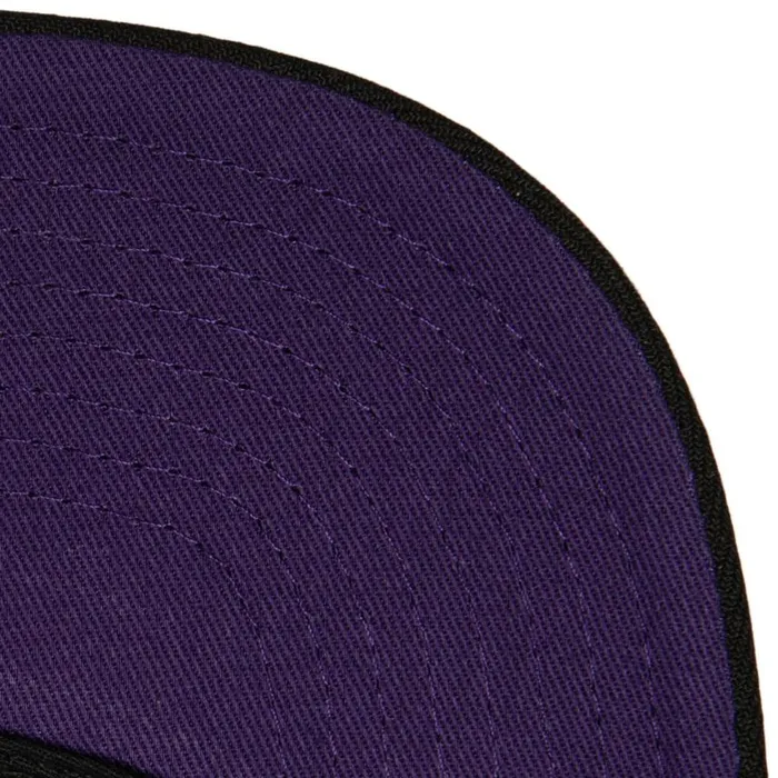 Mitchell and Ness Double Trouble Snapback Los Angeles Lakers Men Hats and Headwear Mitchell and Ness Double Trouble Snapback Los Angeles Lakers Men Hats and Headwear