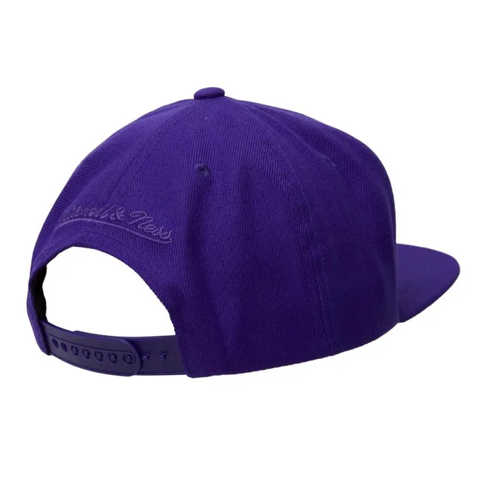Mitchell and Ness Dual Whammy Snapback HWC Los Angeles Lakers Men Hats and Headwear Mitchell and Ness Dual Whammy Snapback HWC Los Angeles Lakers Men Hats and Headwear