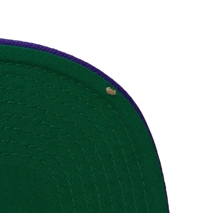 Mitchell and Ness Dual Whammy Snapback HWC Los Angeles Lakers Men Hats and Headwear Mitchell and Ness Dual Whammy Snapback HWC Los Angeles Lakers Men Hats and Headwear