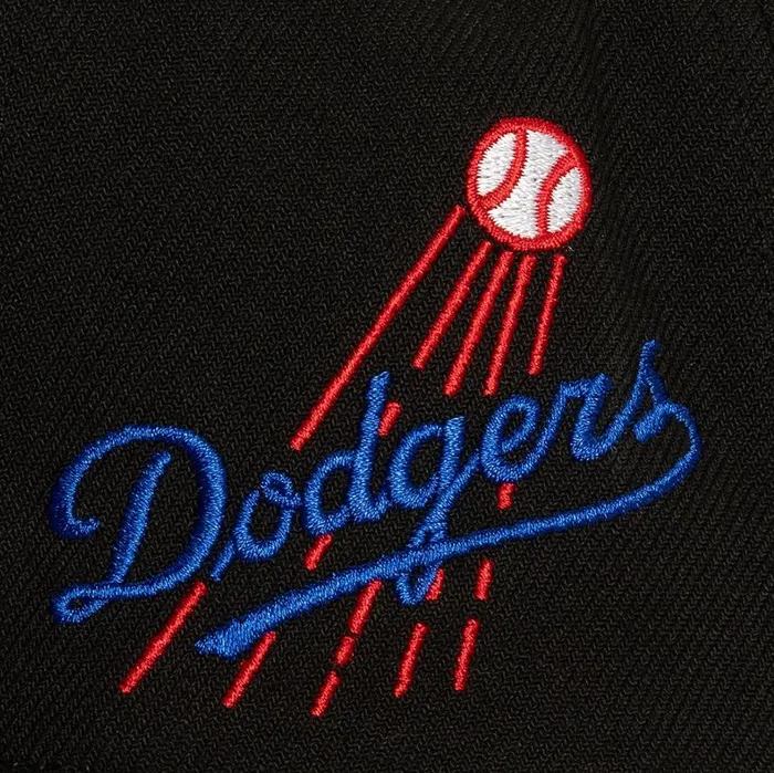 Mitchell and Ness Evergreen Script Snapback Coop Los Angeles Dodgers Men Hats and Headwear Mitchell and Ness Evergreen Script Snapback Coop Los Angeles Dodgers Men Hats and Headwear